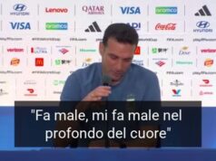 Mondiali 2026, Scaloni in lacrime dopo il ko dell’Argentina: “Mi dispiace”