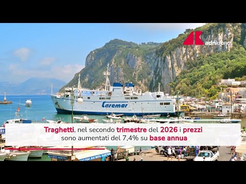 Traghetti, aumentano i prezzi in Italia
