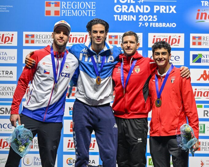 frascati scherma tris di terzi posti