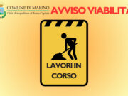 Marino, avviso di modifica alla viabilità in varie aree del territorio nei giorni 22 e 23 giugno marino rifacimento stradale
