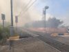 Cecchina, vasto incendio sulla ferrovia: al lavoro da diverse ore Protezione Civile, Forze dell’Ordine e Vigili del Fuoco Cecchina incendio ferrovia