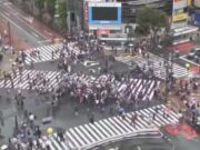 Mondiali, il Giappone pareggia con l’Olanda e a Tokyo si fa festa… al semaforo