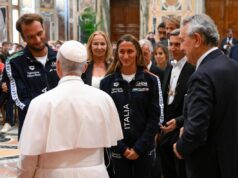 Papa Leone XIV riceve gli atleti del ‘Settecolli’: “Sport medicina per corpo e spirito”