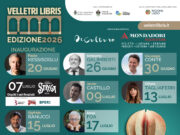 Letteratura, il Festival “Velletri Libris” alla sua X edizione: da Paolo Kessisoglu a Luca Carboni, grandi ospiti per l’edizione 2026 velletri libris