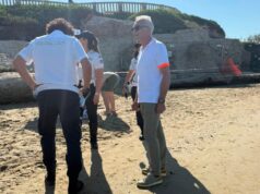 Anzio, operazione anti bivacco sulle spiagge delle Grotte di Nerone visto il degrado creato dai bagnanti nei giorni scorsi anzio anti bivacco grotte di nerone