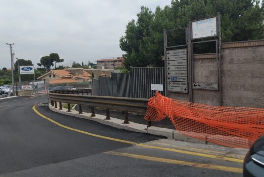 Frascati, rotatoria via Tuscolana-Via Enrico Fermi: sabato 13 giugno sarà messa in funzione a nuova viabilità frascati rotatoria