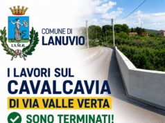 Lanuvio, cavalcavia di via Valle Verta: lavori conclusi, strada riaperta lanuvio cavalcavia