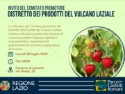 Lanuvio, lunedì 6 luglio alle 18 incontro in aula consiliare sul distretto a vocazione agricola organizzato dal Parco dei Castelli Romani lanuvio parco castelli