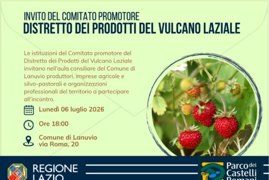 Lanuvio, lunedì 6 luglio alle 18 incontro in aula consiliare sul distretto a vocazione agricola organizzato dal Parco dei Castelli Romani lanuvio parco castelli