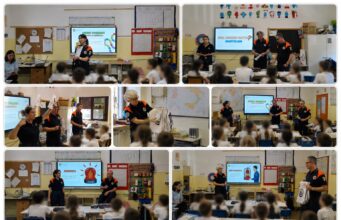 Progetto “Scuola Sicura”, la Protezione Civile di Grottaferrata incontra le scuole scuola sicura protezione civile