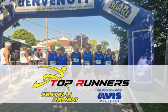 Maratonina della Lumaca: ottima prova dei Top Runners Castelli Romani top runners castelli romani maratonina della lumaca