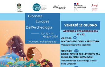 Velletri, Giornate Europee dell’Archeologia 2026: le date degli appuntamenti velletri giornate archeologia musei civici