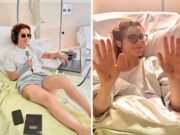 Noemi, la sessione di canto in ospedale e le dimissioni: come sta dopo la caduta dal palco