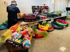 Polizia Locale di Roma Capitale, dispositivo di vigilanza rafforzato nel weekend di San Pietro e Paolo: sequestrati oltre 6mila articoli e più di 100 chili di alimenti e bevande venduti abusivamente tra Ostia e Centro Storico Roma Polizia Locale