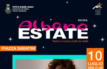 “Albano Estate 2026”: in Piazza Sabatini in scena lo spettacolo musicale “Roma che non conosci” albano evento 10 luglio