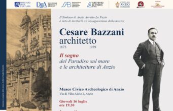 Cesare Bazzani e Anzio: al via la mostra sul “Paradiso sul mare” e le architetture della città anzio mostra architettura cesare bazzani