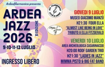 Ardea Jazz ai nastri di partenza: quattro giorni di grande musica e cultura ad ingresso gratuito ardea jazz