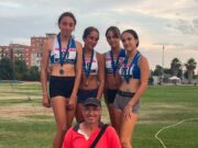 Atletica Genzano, due oro e due argento al Trofeo Coni a Latina per le ragazze allenate da Rodolfo Silvestri atletica genzano