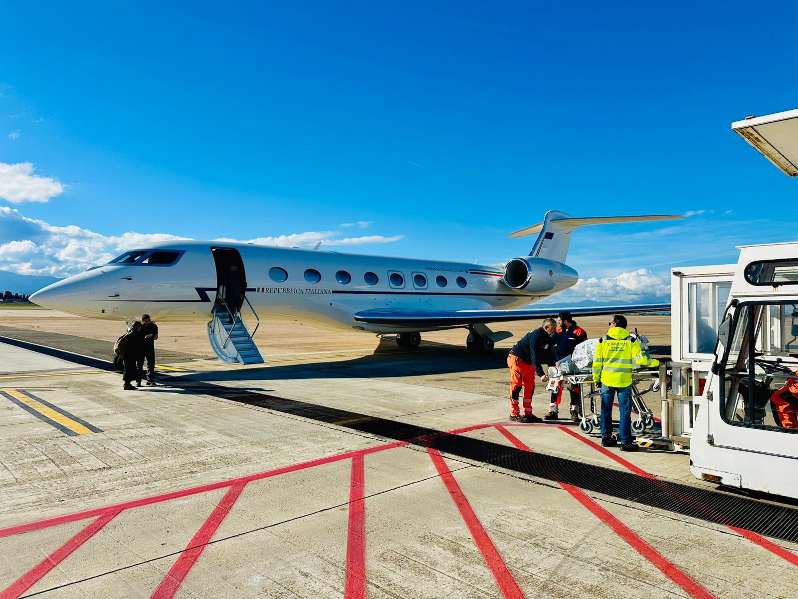 Ciampino, Aeronautica Militare: bimba di 3 mesi trasportata d’urgenza da Catania a Roma ciampino bambina trasportata aeronautica militare
