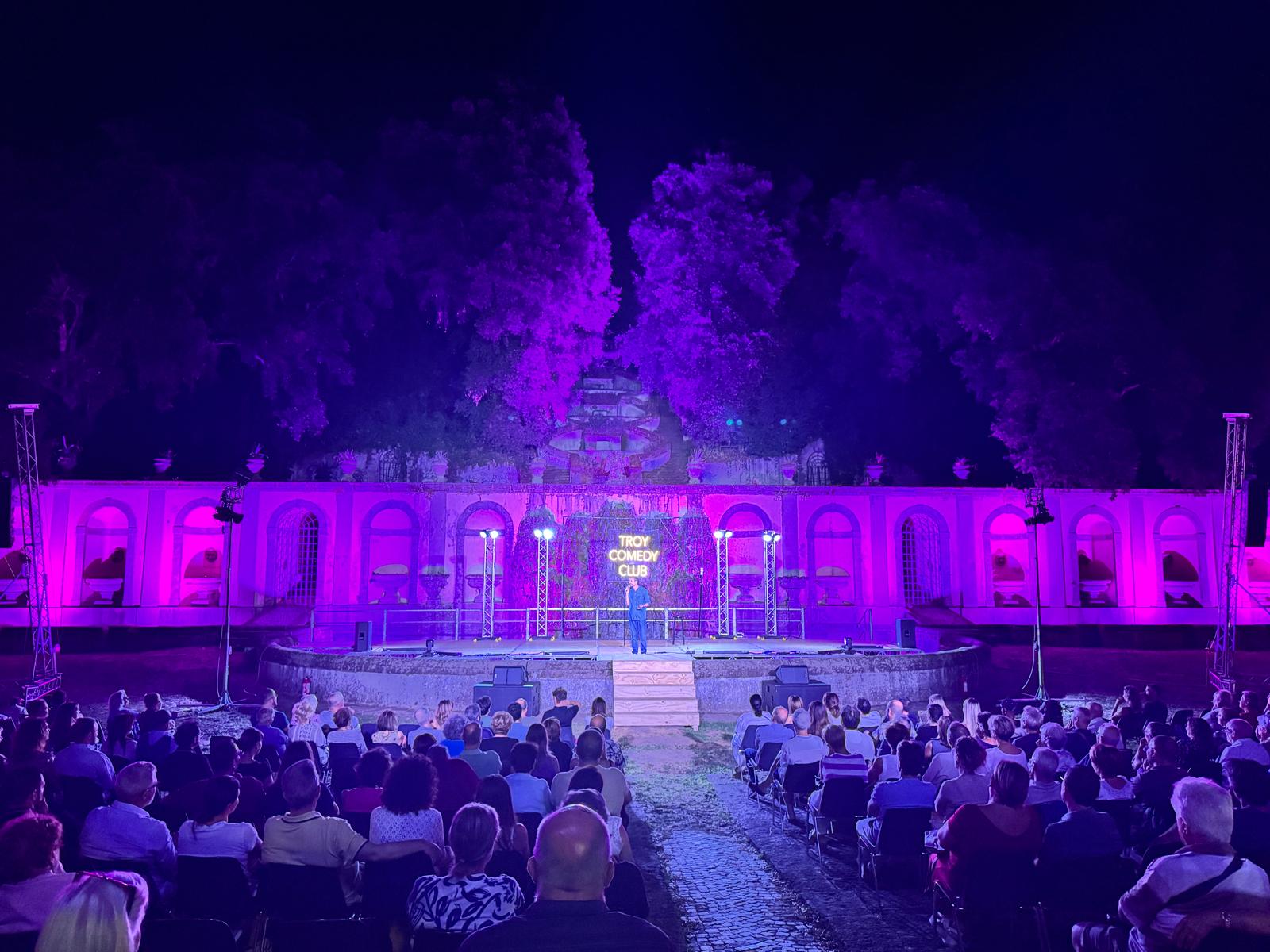 Frascati, grande partecipazione e successo della prima serata del Teatro delle Acque a Villa Torlonia frascati teatro dell'acqua