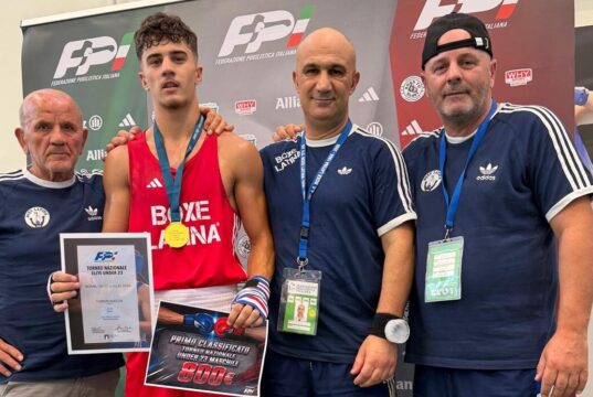 Pugilato: sesto titolo italiano per Mattia Turrin, record per il ragazzo della Boxe Latina roma pugilato